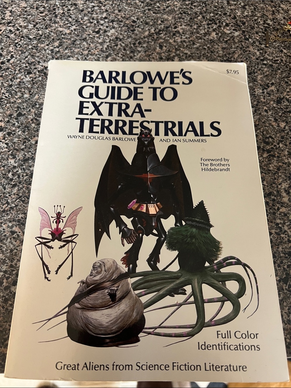 Barlowe's Guide to Extraterrestrials - Illustrated Paperback rare